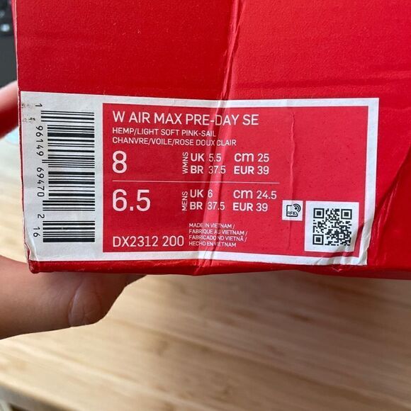 Nike Air Max Pre-Day Desert Camo Hemp Sail Women Size 8(DX2312-200)MSRP$145 - Picture 12 of 13